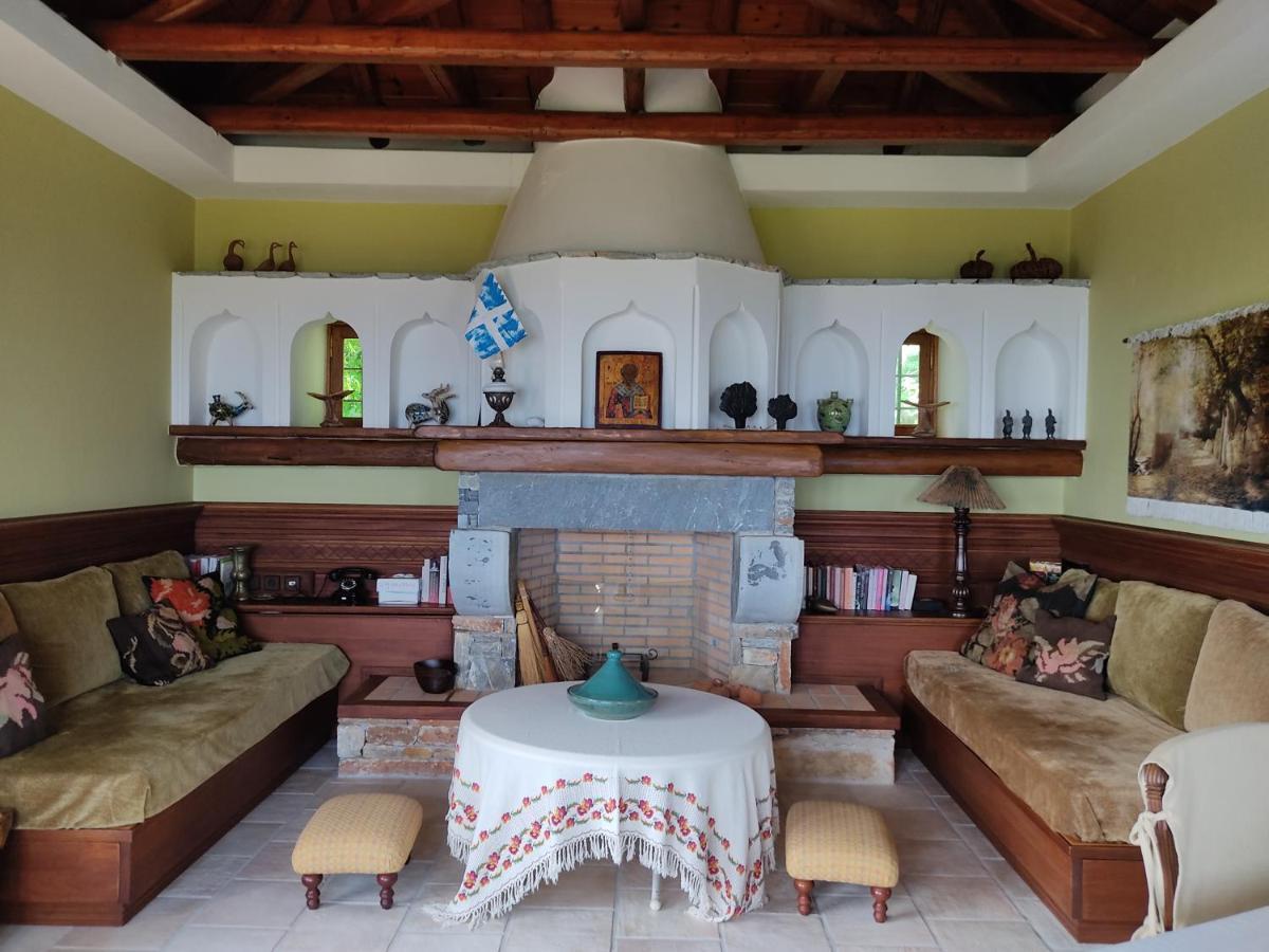 הוילה טסגרדה Cozy Blue Stone House With A Great Sea View. מראה חיצוני תמונה